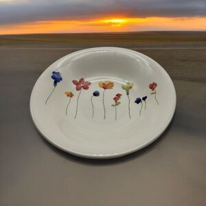 ROYAL STAFFORD Burslem Heart of the Potteries England Flowers Serving BOWL 10"